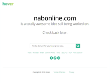 Tablet Screenshot of nabonline.com